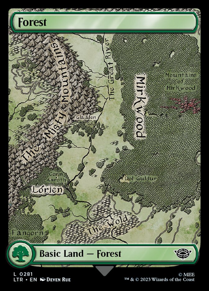 Magic the Gathering Card - Forest - MTG Circle