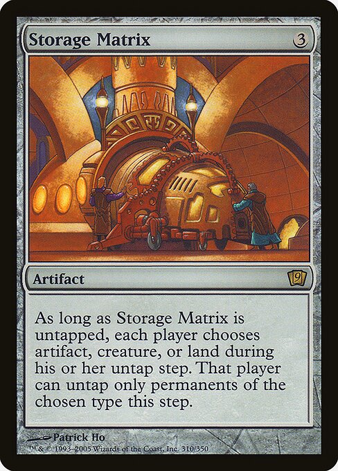 Magic the Gathering Card - Storage Matrix - MTG Circle