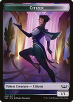 Magic the Gathering Card - Citizen - MTG Circle