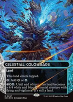 Magic the Gathering Card - Celestial Colonnade - MTG Circle