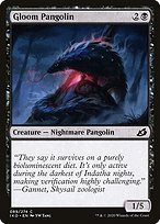 Magic the Gathering Card - Gloom Pangolin - MTG Circle
