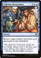 Magic the Gathering Card - Argivian Restoration - MTG Circle