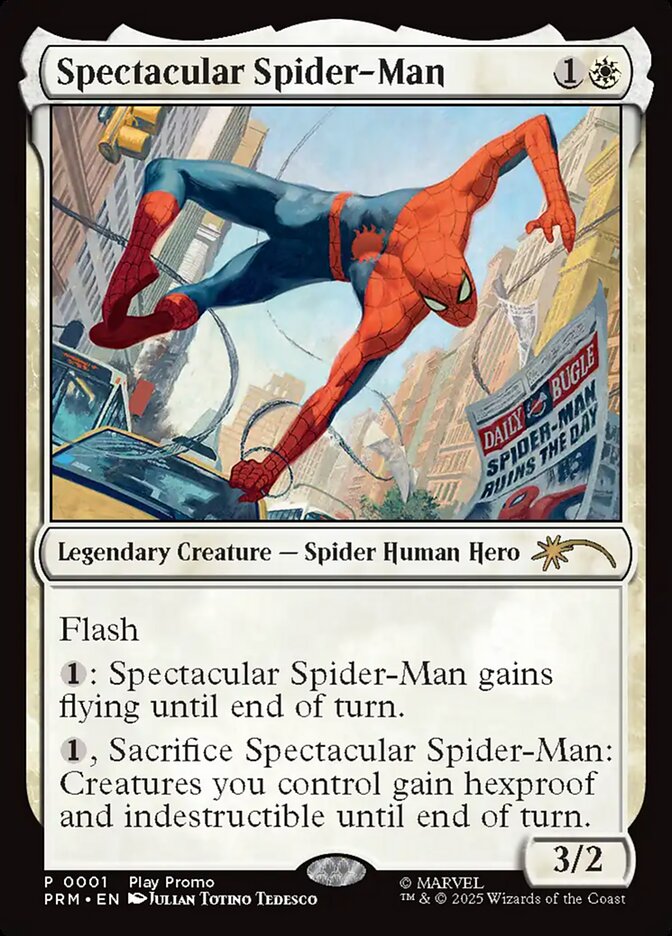 Magic the Gathering Card - Spectacular Spider-Man - MTG Circle
