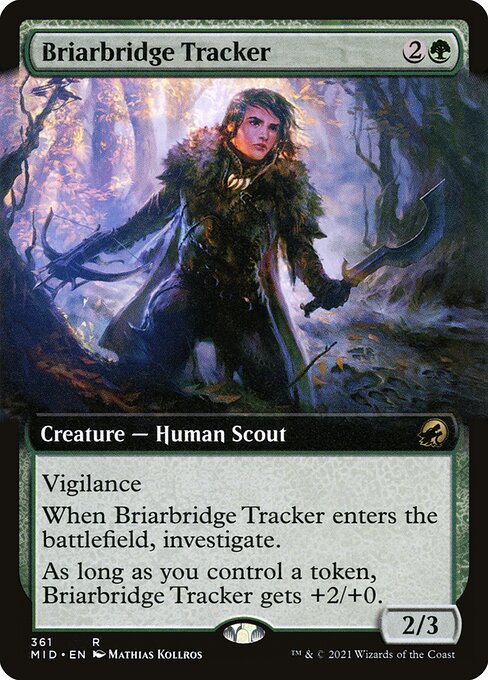 Magic the Gathering Card - Briarbridge Tracker - MTG Circle