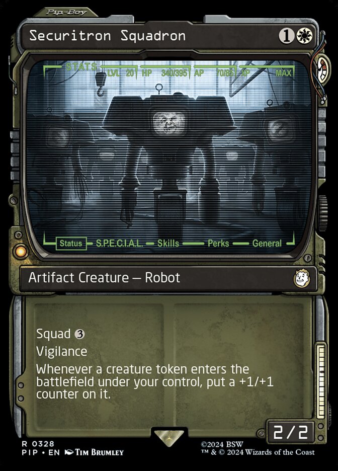 Magic the Gathering Card - Securitron Squadron - MTG Circle