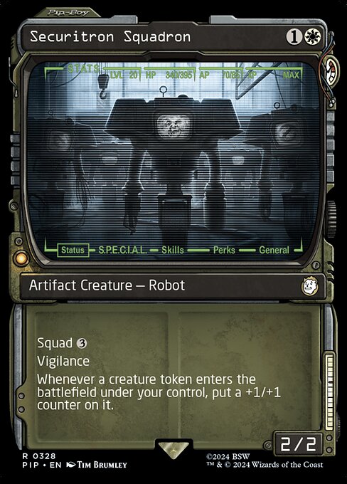 Magic the Gathering Card - Securitron Squadron - MTG Circle