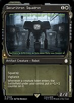 Magic the Gathering Card - Securitron Squadron - MTG Circle