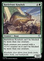 Magic the Gathering Card - Battlefront Krushok - MTG Circle