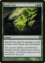 Magic the Gathering Card - Squall Line - MTG Circle