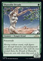 Magic the Gathering Card - Shanodin Dryads - MTG Circle