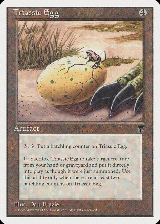 Magic the Gathering Card - Triassic Egg - MTG Circle