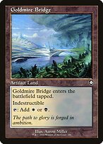 Magic the Gathering Card - Goldmire Bridge - MTG Circle