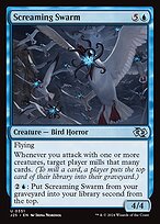 Magic the Gathering Card - Screaming Swarm - MTG Circle