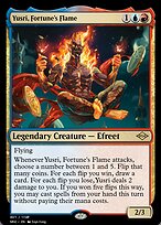 Magic the Gathering Card - Yusri, Fortune's Flame - MTG Circle