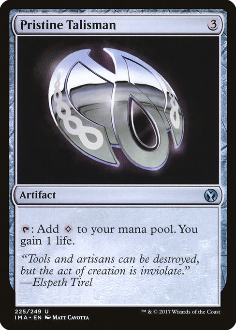 Magic the Gathering Card - Pristine Talisman - MTG Circle