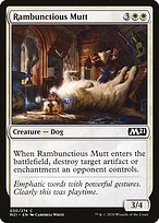 Magic the Gathering Card - Rambunctious Mutt - MTG Circle