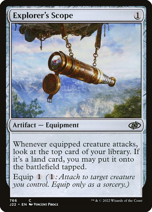 Magic the Gathering Card - Explorer's Scope - MTG Circle