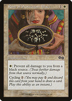 Magic the Gathering Card - Rune of Protection: Black - MTG Circle