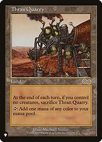 Magic the Gathering Card - Thran Quarry - MTG Circle