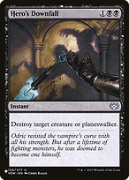 Magic the Gathering Card - Hero's Downfall - MTG Circle