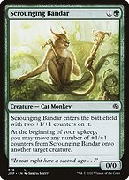Magic the Gathering Card - Scrounging Bandar - MTG Circle