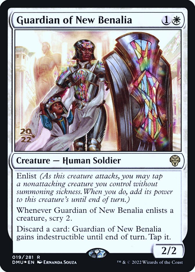 Magic the Gathering Card - Guardian of New Benalia - MTG Circle