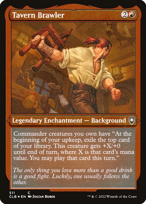 Magic the Gathering Card - Tavern Brawler - MTG Circle