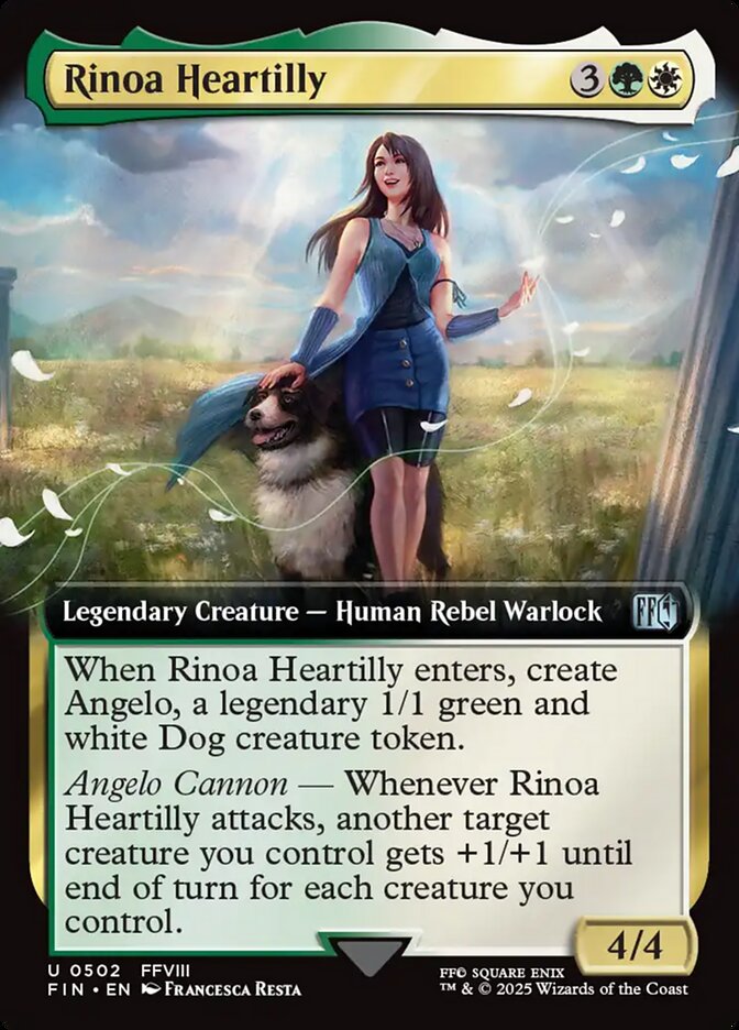 Magic the Gathering Card - Rinoa Heartilly - MTG Circle