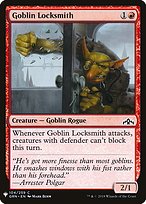 Magic the Gathering Card - Goblin Locksmith - MTG Circle