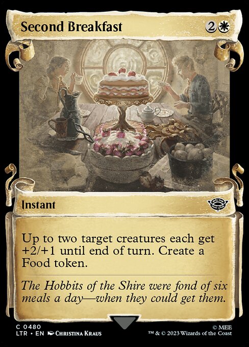 Magic the Gathering Card - Second Breakfast - MTG Circle