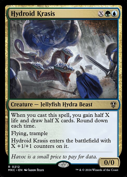 Magic the Gathering Card - Hydroid Krasis - MTG Circle