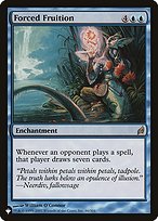 Magic the Gathering Card - Forced Fruition - MTG Circle
