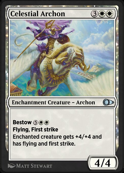 Magic the Gathering Card - Celestial Archon - MTG Circle