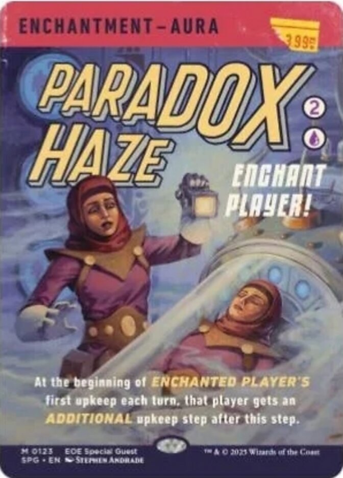 Magic the Gathering Card - Paradox Haze - MTG Circle