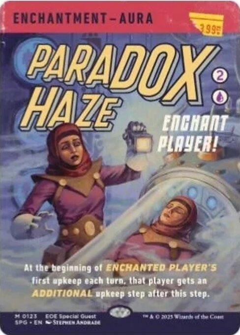 Magic the Gathering Card - Paradox Haze - MTG Circle