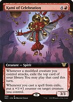 Magic the Gathering Card - Kami of Celebration - MTG Circle