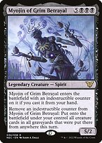 Magic the Gathering Card - Myojin of Grim Betrayal - MTG Circle