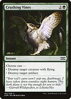 Magic the Gathering Card - Crushing Vines - MTG Circle