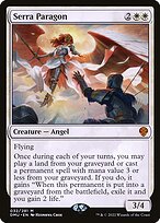Magic the Gathering Card - Serra Paragon - MTG Circle