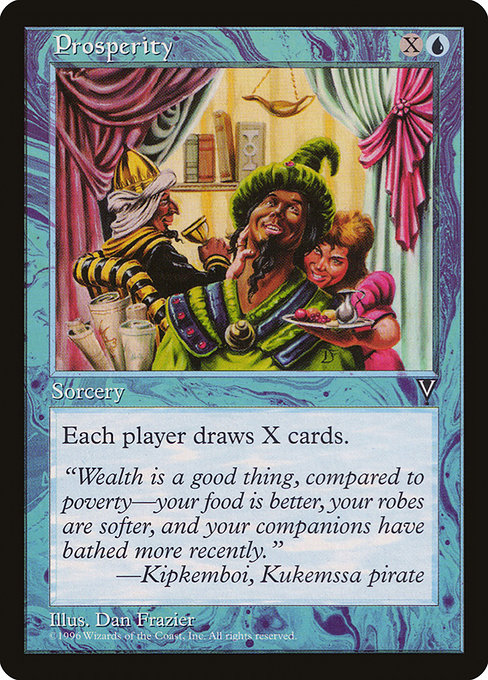 Magic the Gathering Card - Prosperity - MTG Circle