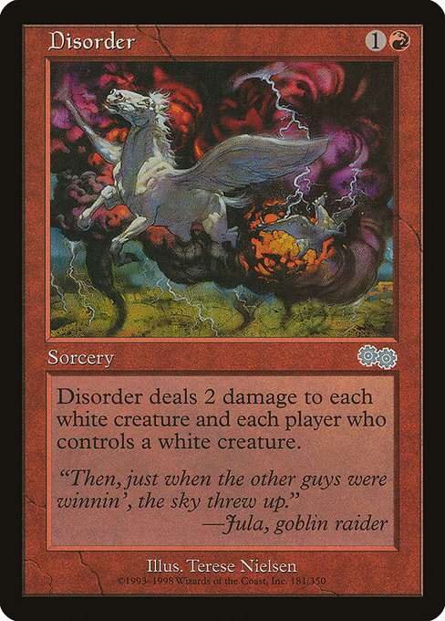 Magic the Gathering Card - Disorder - MTG Circle