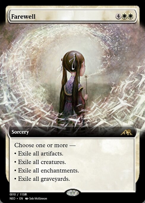 Magic the Gathering Card - Farewell - MTG Circle