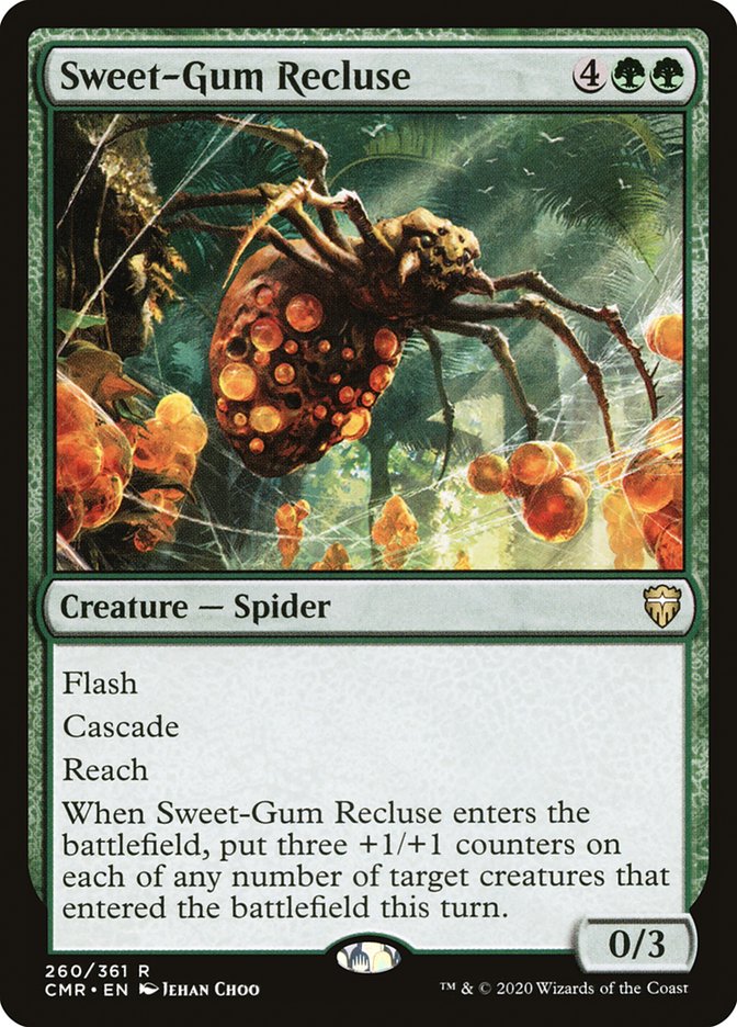 Magic the Gathering Card - Sweet-Gum Recluse - MTG Circle