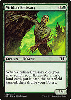 Magic the Gathering Card - Viridian Emissary - MTG Circle