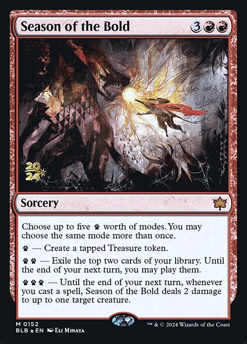 Magic the Gathering Card - Season of the Bold - MTG Circle