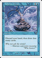 Magic the Gathering Card - Tolarian Winds - MTG Circle