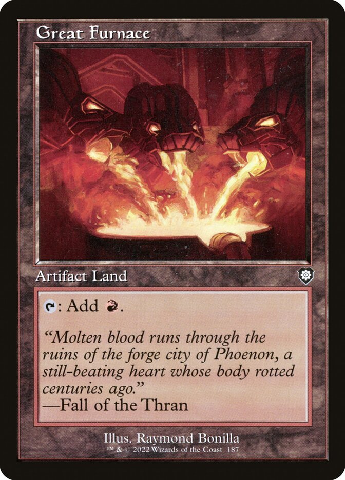 Magic the Gathering Card - Great Furnace - MTG Circle