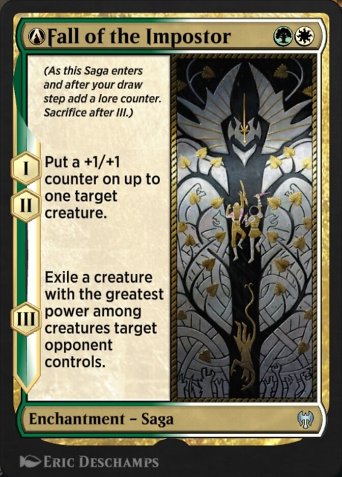 Magic the Gathering Card - A-Fall of the Impostor - MTG Circle