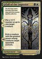 Magic the Gathering Card - A-Fall of the Impostor - MTG Circle