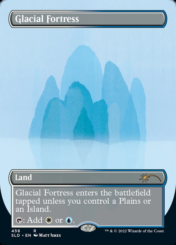 Magic the Gathering Card - Glacial Fortress - MTG Circle